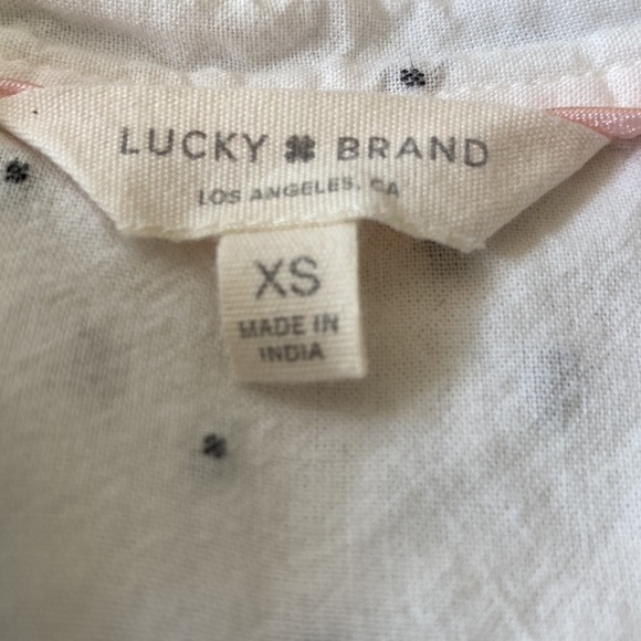 Lucky Brand Top Blouse Size XS - Picture 8 of 8